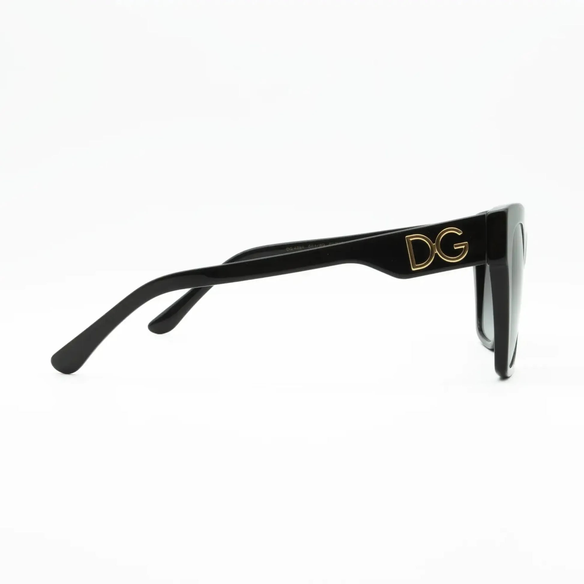 Occhiale da sole D&G DG4384 5018/8G Black - dettaglio - Shop Ottica Mineo