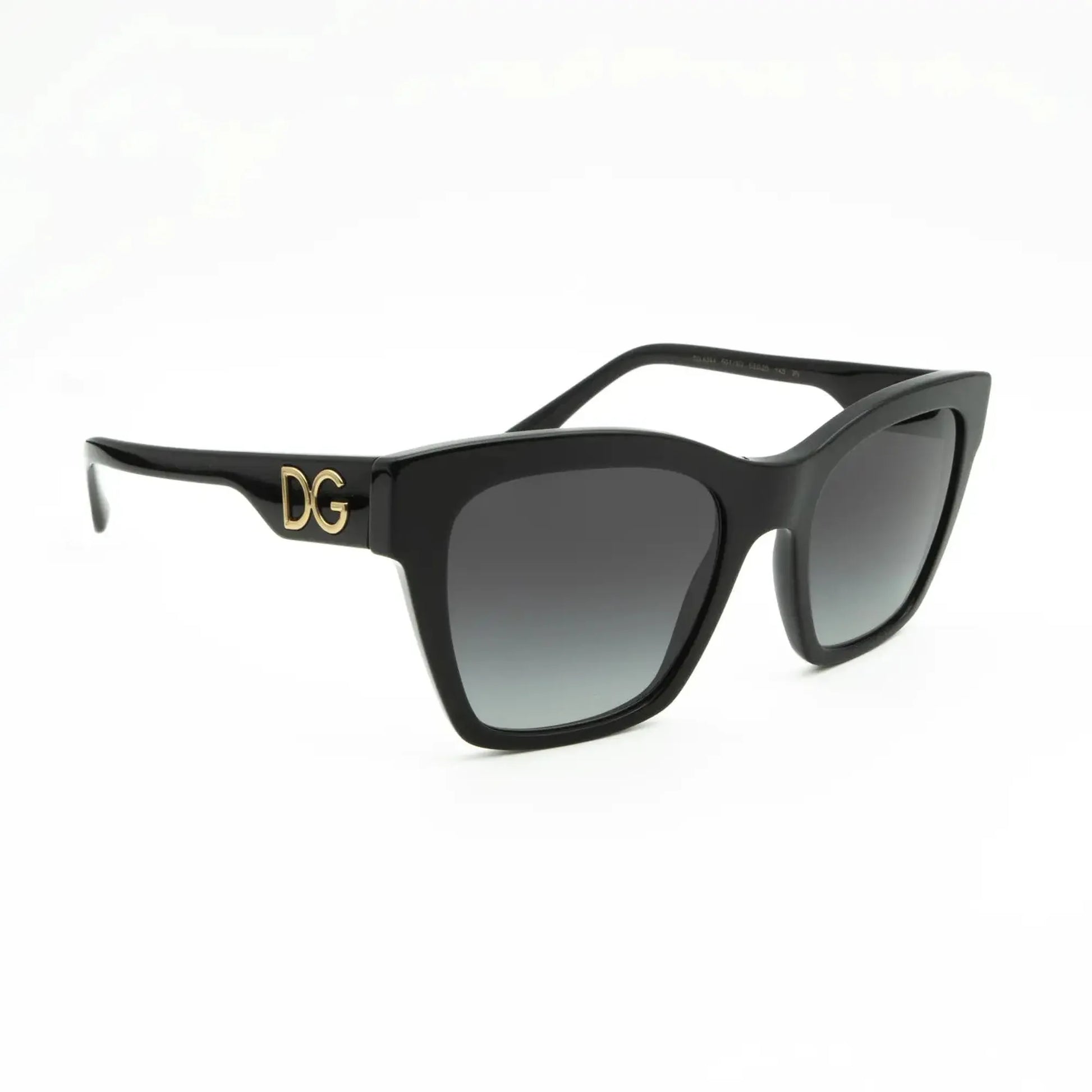 Occhiale da sole D&G DG4384 5018/8G Black - lato - Shop Ottica Mineo