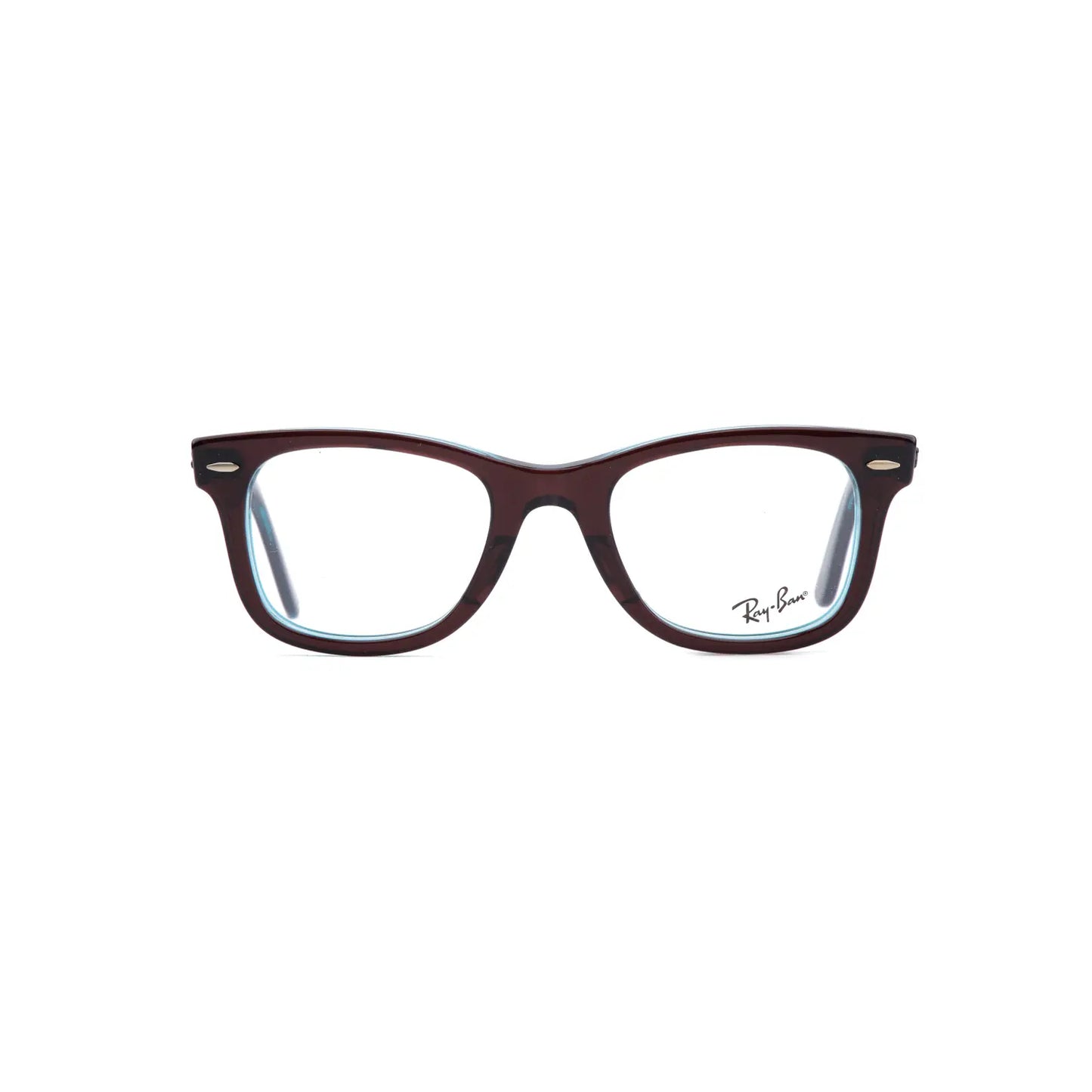 Occhiale da vista Ray-Ban Wayfarer RB4340V 8366 Brown/Blue - Shop Ottica Mineo