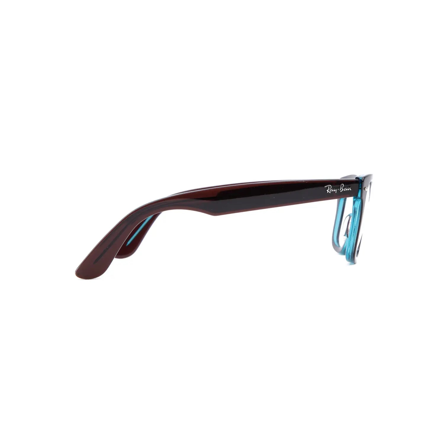 Occhiale da vista Ray-Ban Wayfarer RB4340V 8366 Brown/Blue - dettaglio - Shop Ottica Mineo