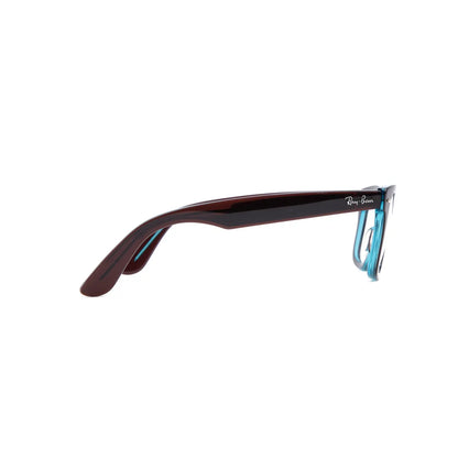 Occhiale da vista Ray-Ban Wayfarer RB4340V 8366 Brown/Blue - dettaglio - Shop Ottica Mineo