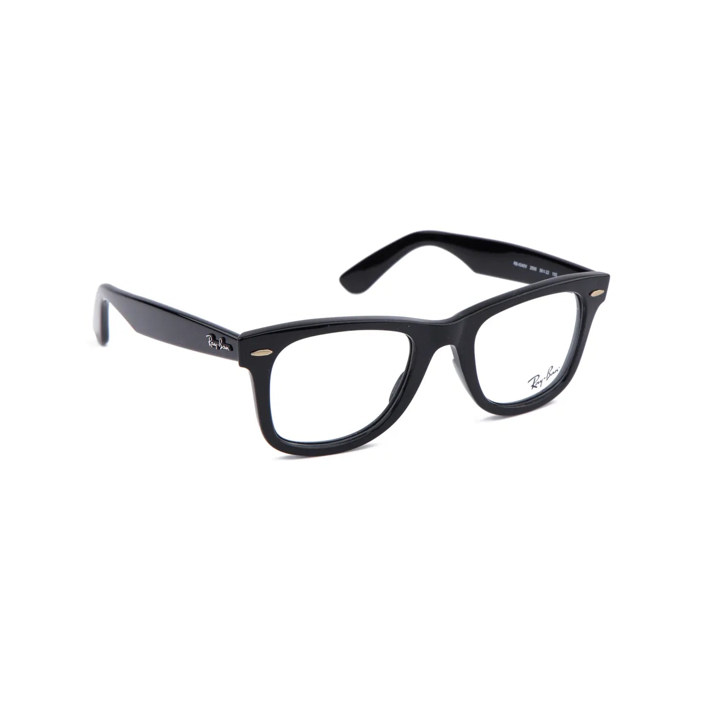 Occhiale da vista Ray-Ban Wayfarer RB4340V 2000 Black - lato - Shop Ottica Mineo