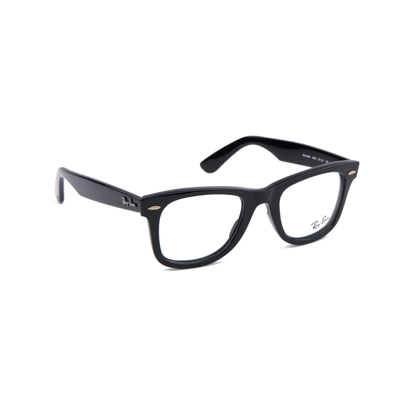 Occhiale da vista Ray-Ban Wayfarer RB4340V 2000 Black - lato - Shop Ottica Mineo