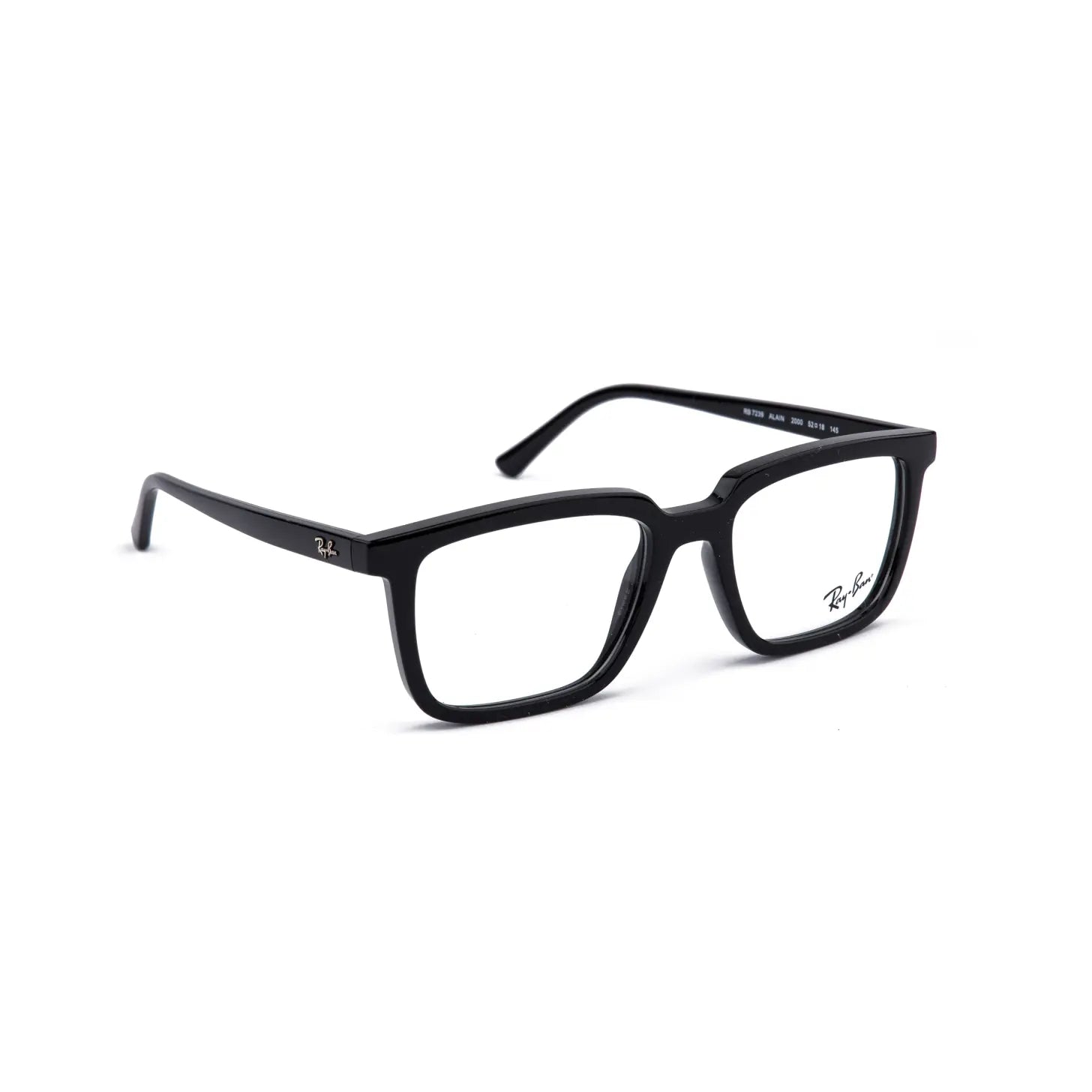 Occhiale da vista Ray-Ban Alain RB7239 2000 Black - lato - Shop Ottica Mineo