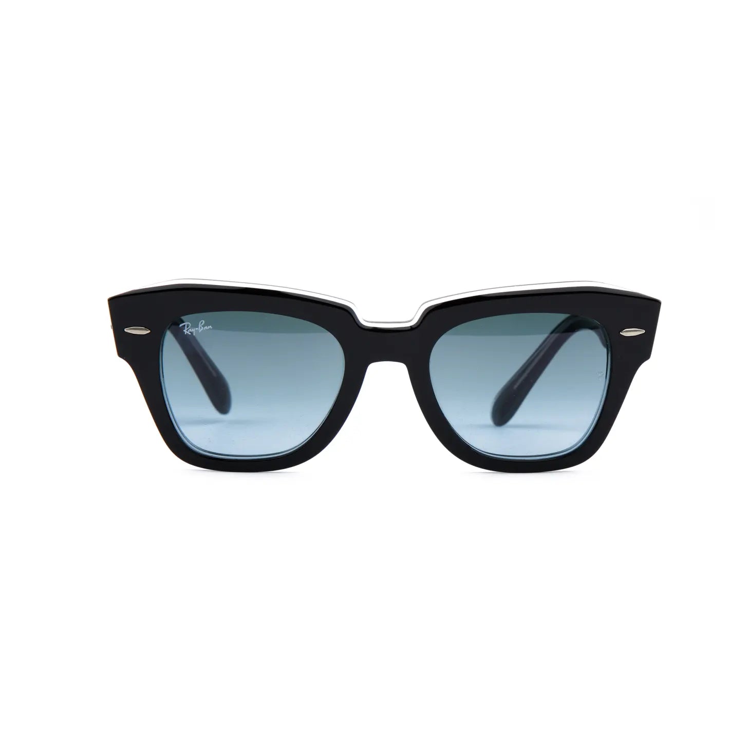 Occhiale da sole Ray-Ban State street RB2186 12943M Black on Transparent - Shop Ottica Mineo