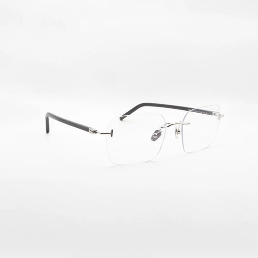 Occhiale da vista Tom Ford FT5934-B 016 Palladio - lato - Shop Ottica Mineo