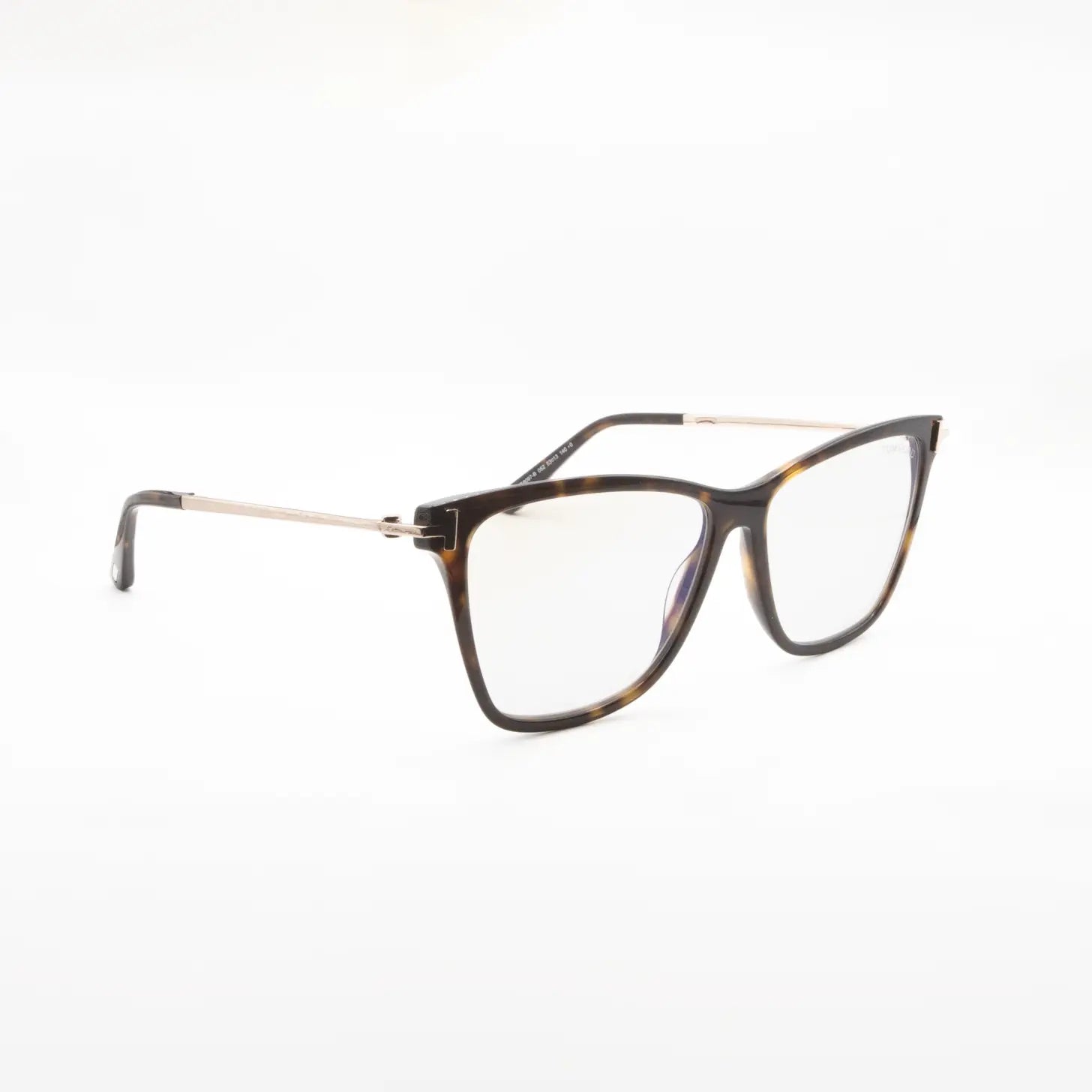 Occhiale da vista Tom Ford FT6097-B 052 Havana - lato - Shop Ottica Mineo