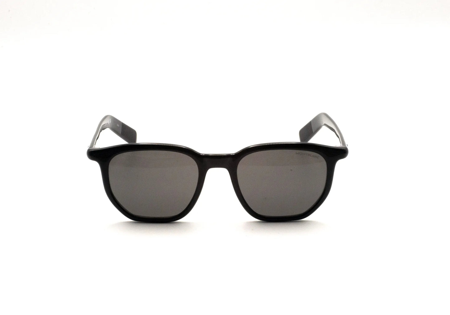 Occhiali da sole Montblanc MB0352S-001 Black Grey squadrati