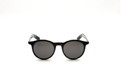 Lunettes de soleil Montblanc MB0353S-001 rondes Noir Gris