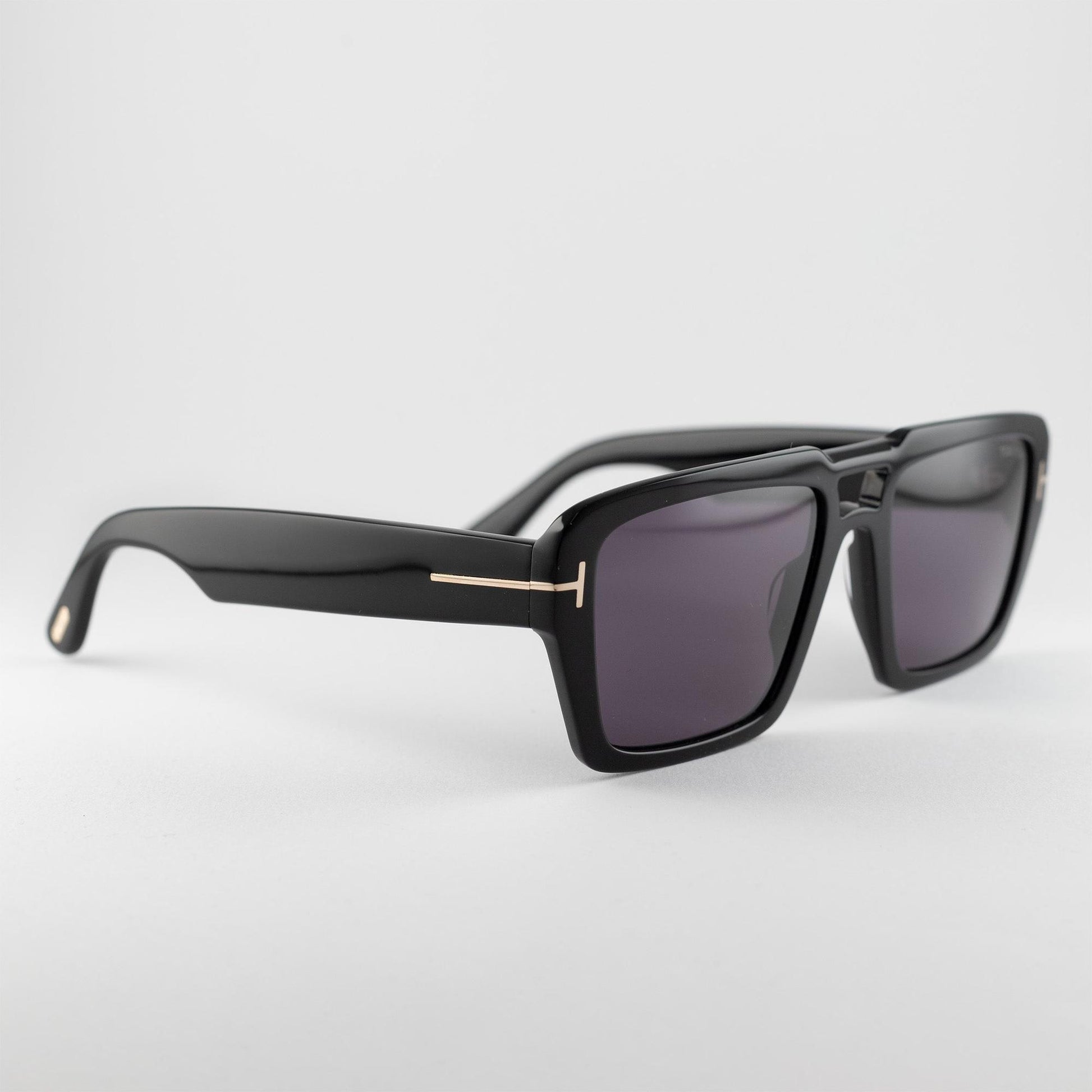 Occhiale da sole Tom Ford TF1153 01A Black - lato - Shop Ottica Mineo