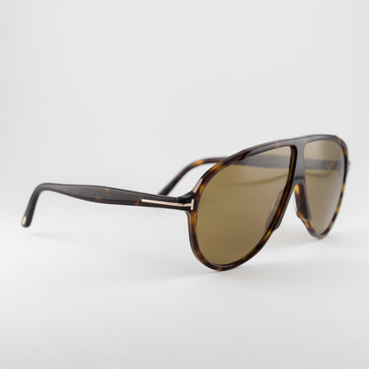 Occhiali da sole Tom Ford TF1211 52N Havana Aviator