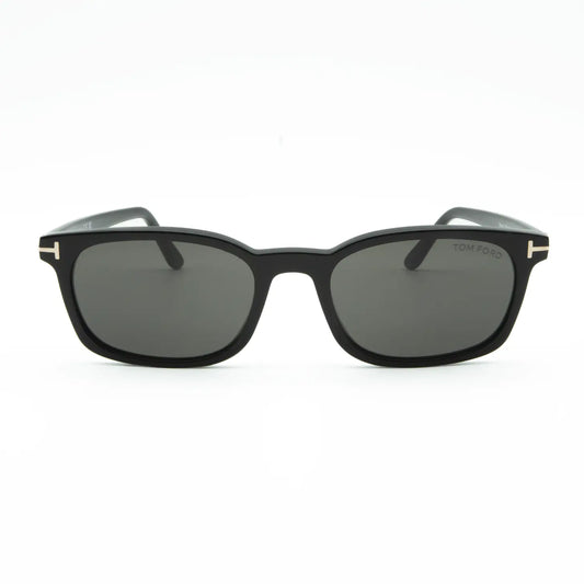 Lunettes de soleil Tom Ford Miles-02 FT1300 01A Black rectangulaires
