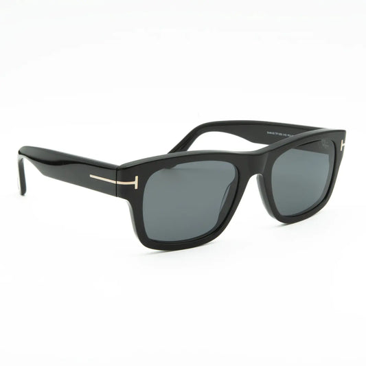 Occhiale da sole Tom Ford Smith-02 FT1303 01D Black Polarizzed - lato - Shop Ottica Mineo