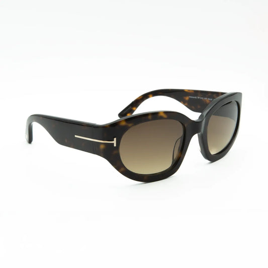 Occhiale da sole Tom Ford Arizona-02 FT1313 52F Havana - lato - Shop Ottica Mineo