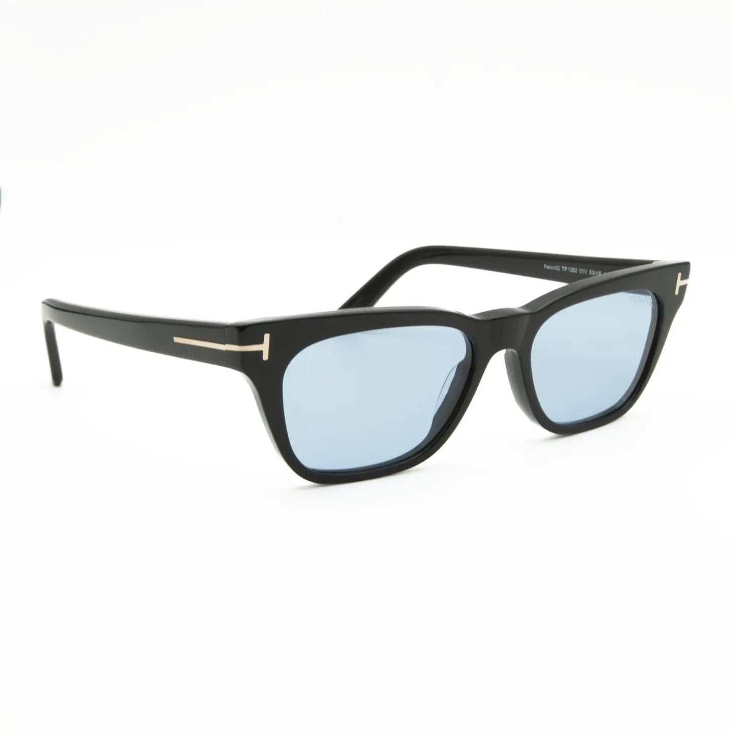 Occhiali da sole Tom Ford Penn-02 FT1362 01V Black-Blue rettangolari