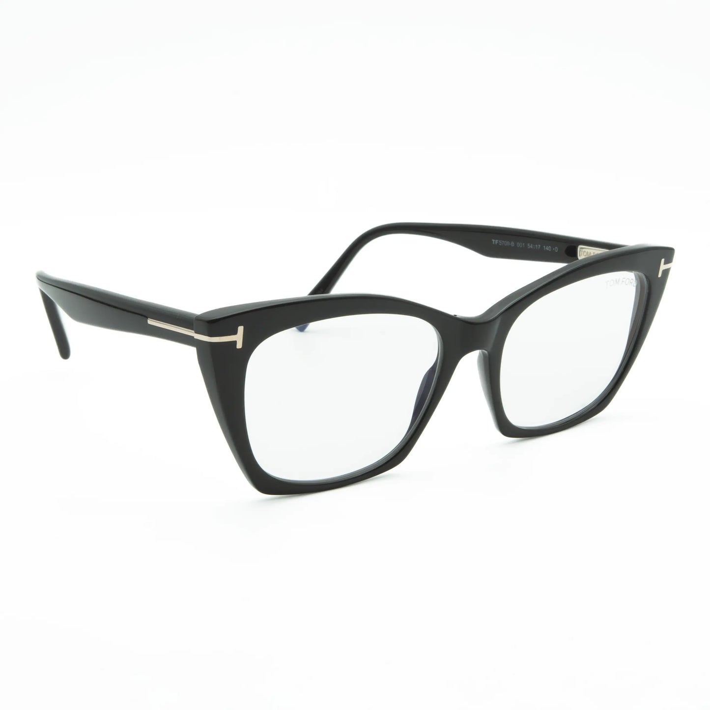 Occhiale da vista Tom Ford FT5709-B 001 Black - lato - Shop Ottica Mineo