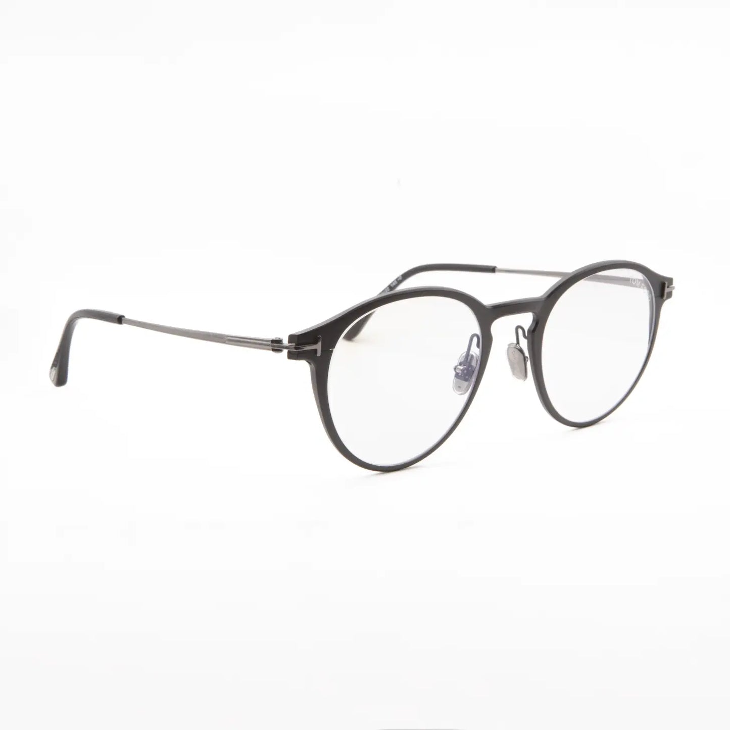 Occhiale da vista Tom Ford FT6088-B 005 Silver/Nero opaco - lato - Shop Ottica Mineo