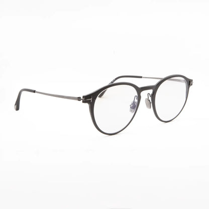 Occhiale da vista Tom Ford FT6088-B 005 Silver/Nero opaco - lato - Shop Ottica Mineo