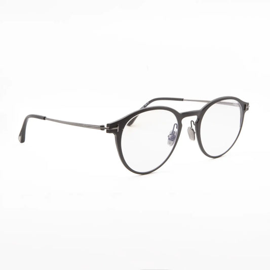 Occhiale da vista Tom Ford FT6088-B 005 Silver/Nero opaco - lato - Shop Ottica Mineo