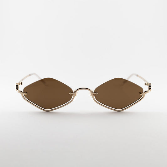 Occhiale da sole Gucci GG1604S 002 Gold - Shop Ottica Mineo