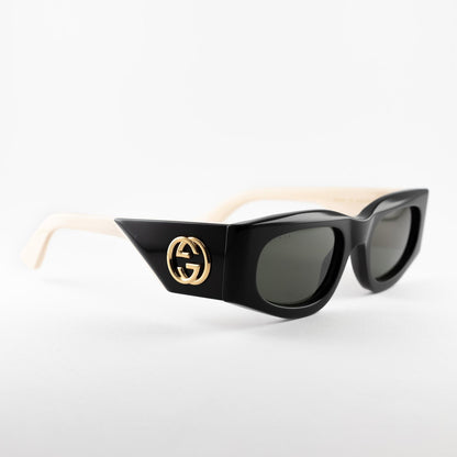Occhiale da sole Gucci GG1664S 001 Black - lato - Shop Ottica Mineo