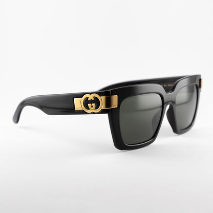 Occhiale da sole Gucci GG1689S 001 Black - Ottica Mineo