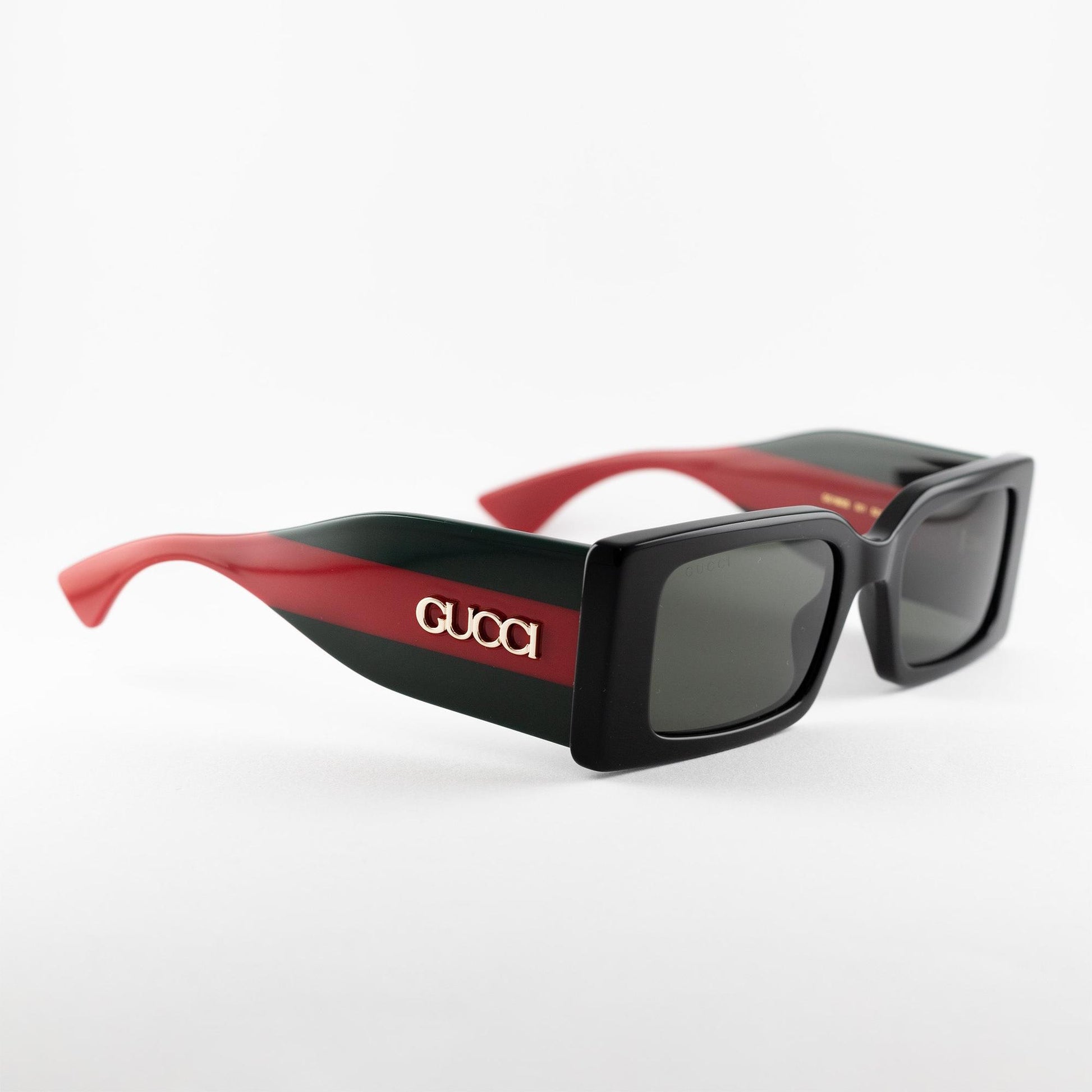 Occhiale da sole Gucci GG1860S 001 Green - lato - Shop Ottica Mineo