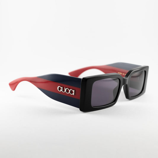 Occhiale da sole Gucci GG1860S 004 Blu - lato - Shop Ottica Mineo