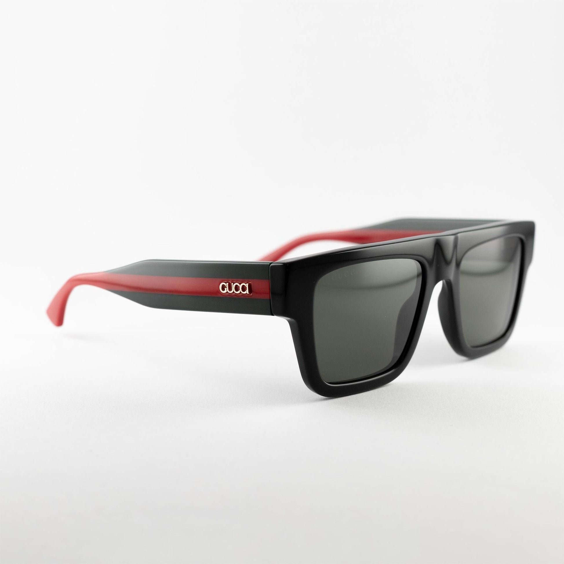 Occhiale da sole Gucci GG1868S 001 Green - lato - Shop Ottica Mineo