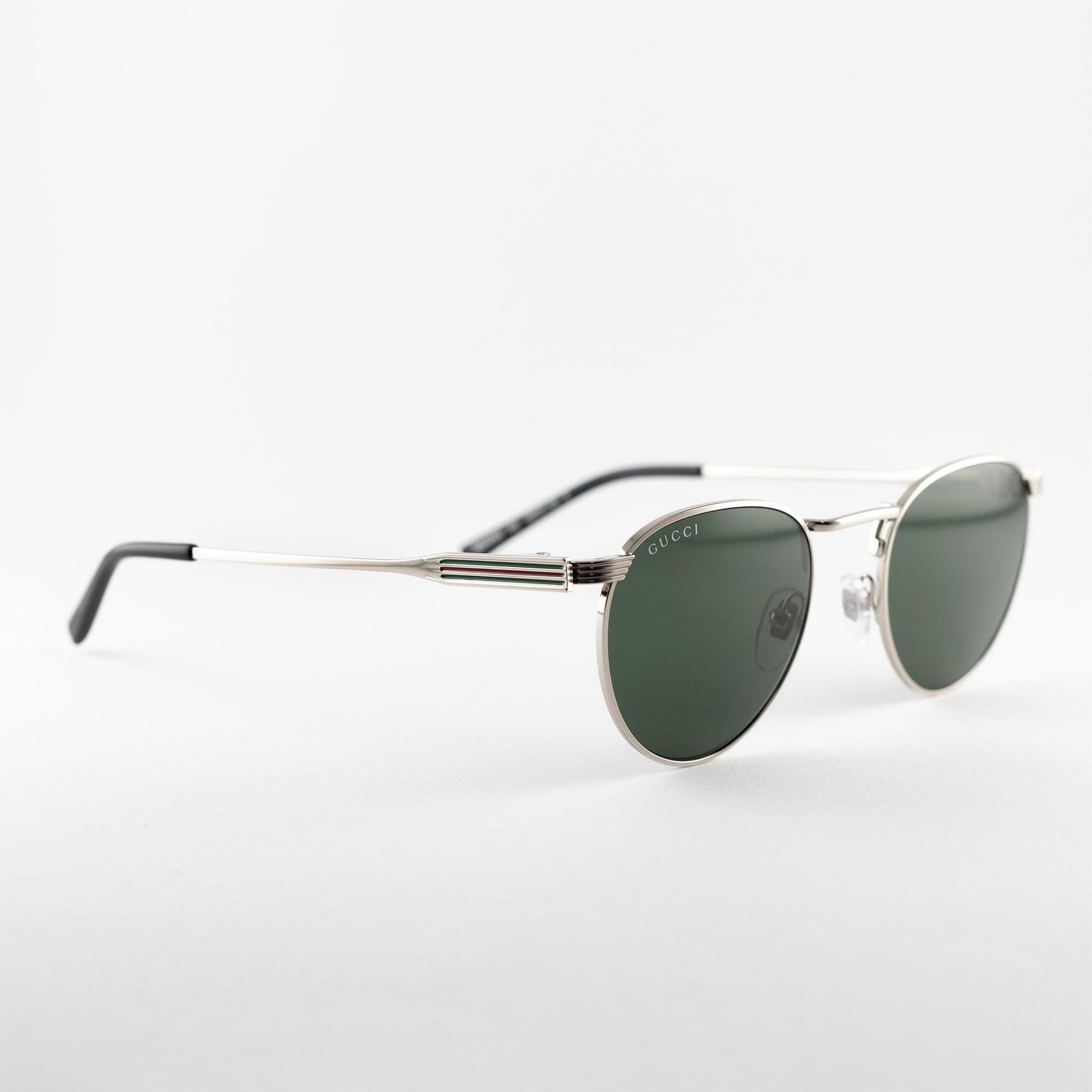 Occhiale da sole Gucci GG1875S 002 Silver - lato - Shop Ottica Mineo