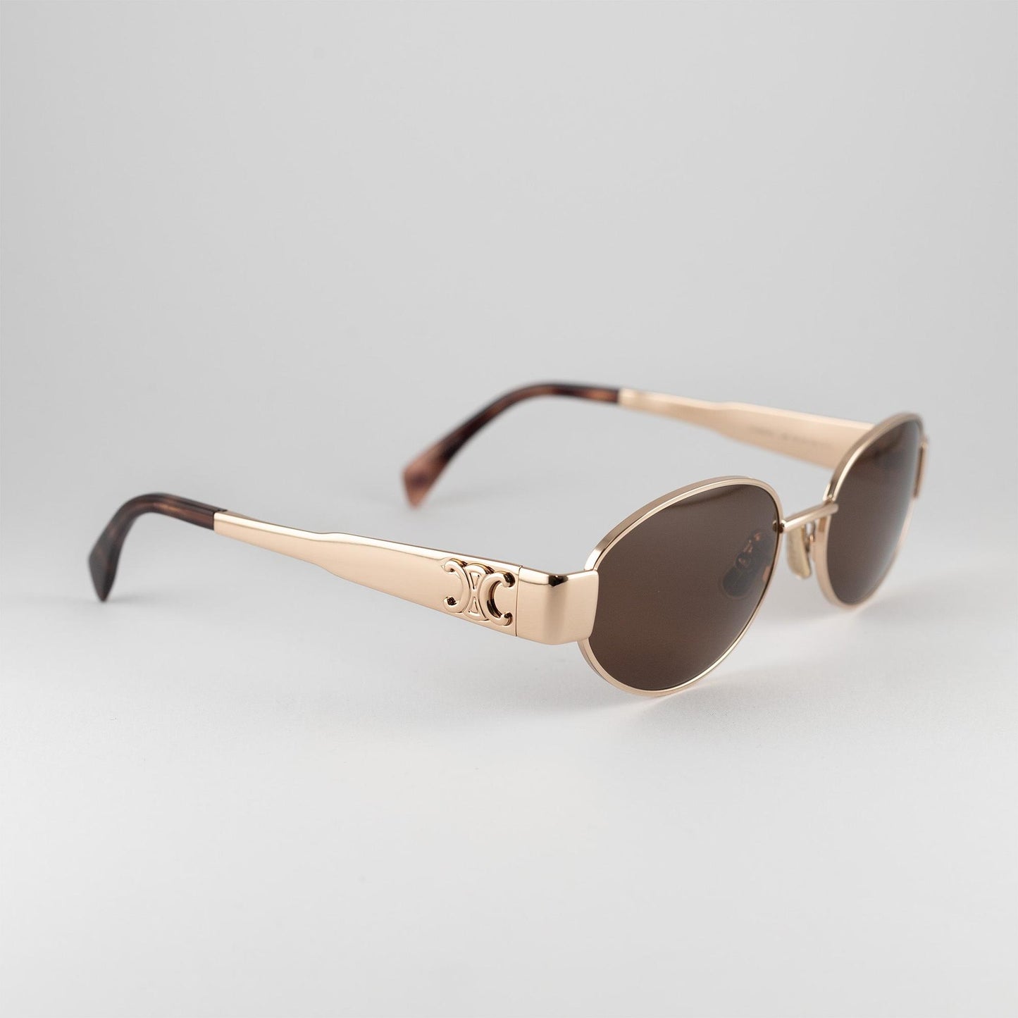 Occhiale da sole Celine CL40235U 28E Gold Rose - lato - Shop Ottica Mineo