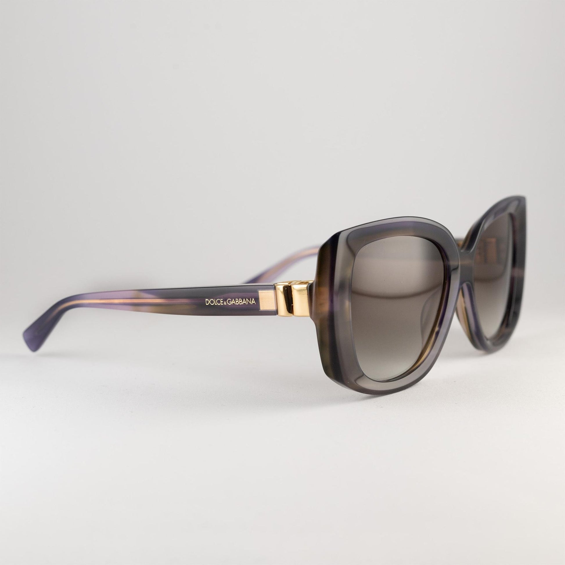 Occhiale da sole D&G DG4495 3447/13 Havana - lato - Shop Ottica Mineo