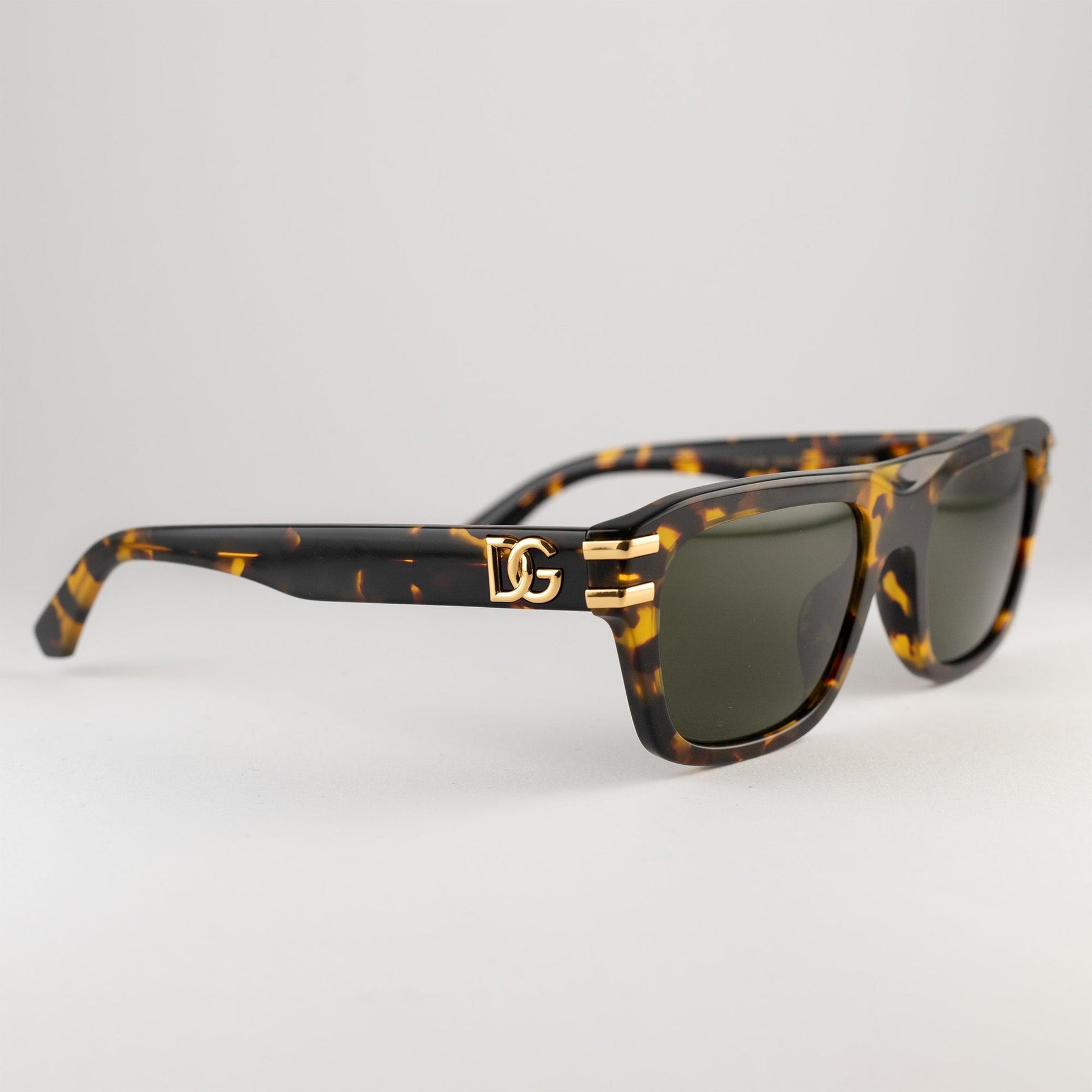 Occhiale da sole D&G DG4496 3330/71 Havana - lato - Shop Ottica Mineo
