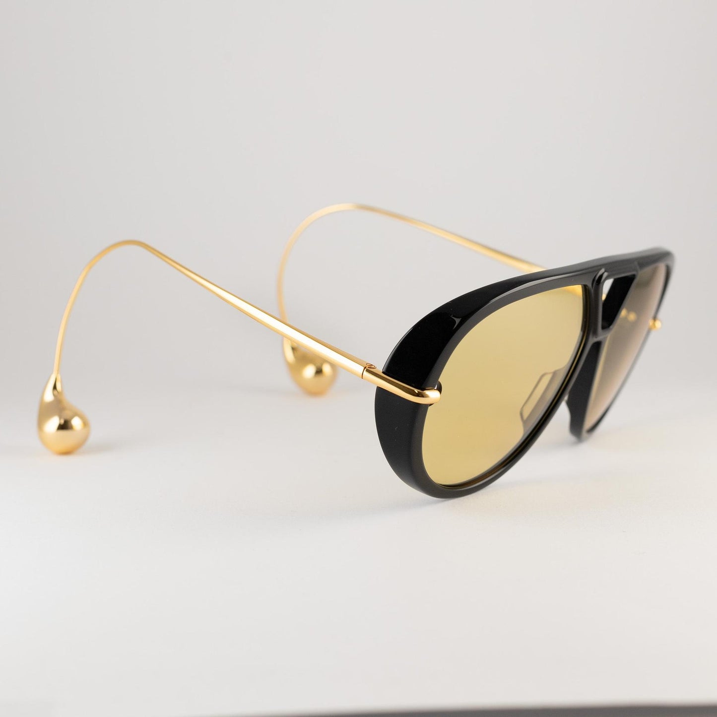 Occhiale da sole Bottega Veneta BV1273S 003 Black - lato - Shop Ottica Mineo