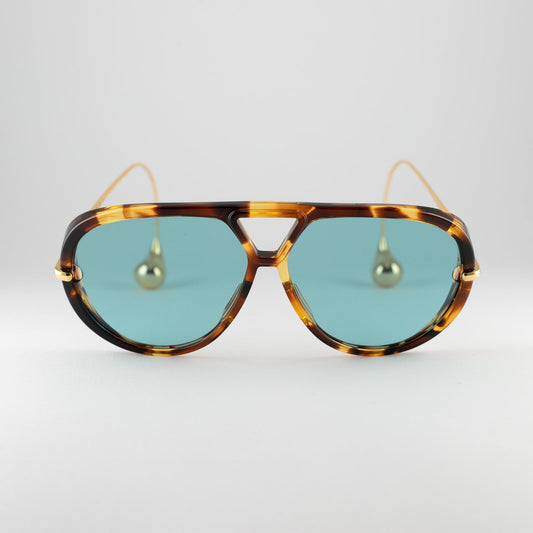 Occhiale da sole Bottega Veneta BV1273S 007 Havana - Shop Ottica Mineo
