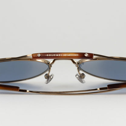 Occhiale da sole Brunello Cucinelli BC2004ST 5002/56 Gold - dettaglio - Shop Ottica Mineo