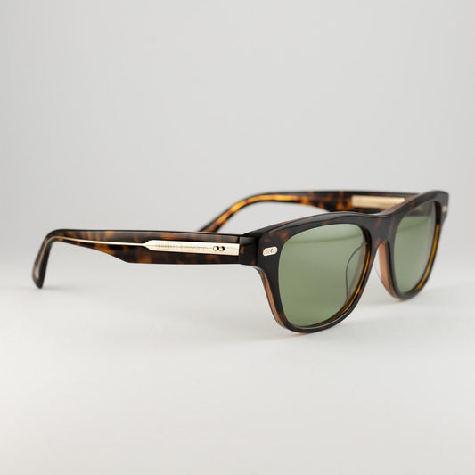 Occhiale da sole Brunello Cucinelli BC3005S 1015/52 Havana Mogano - lato - Shop Ottica Mineo
