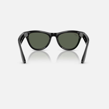Occhiale da sole Ray Ban-Meta Skyler (Gen 1) RW4010 601/71 Black - dettaglio - Shop Ottica Mineo