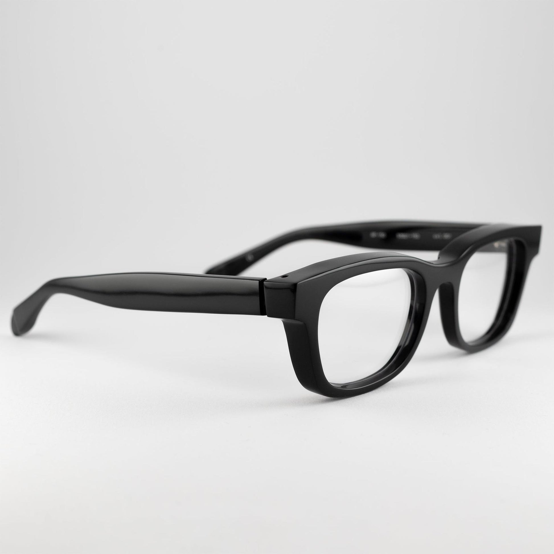 Occhiale da vista Factory900 RF-150 Black - lato - Shop Ottica Mineo