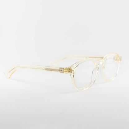 Occhiale da vista Lesca Lunetier IOTA COL.27 Crystal - lato - Shop Ottica Mineo