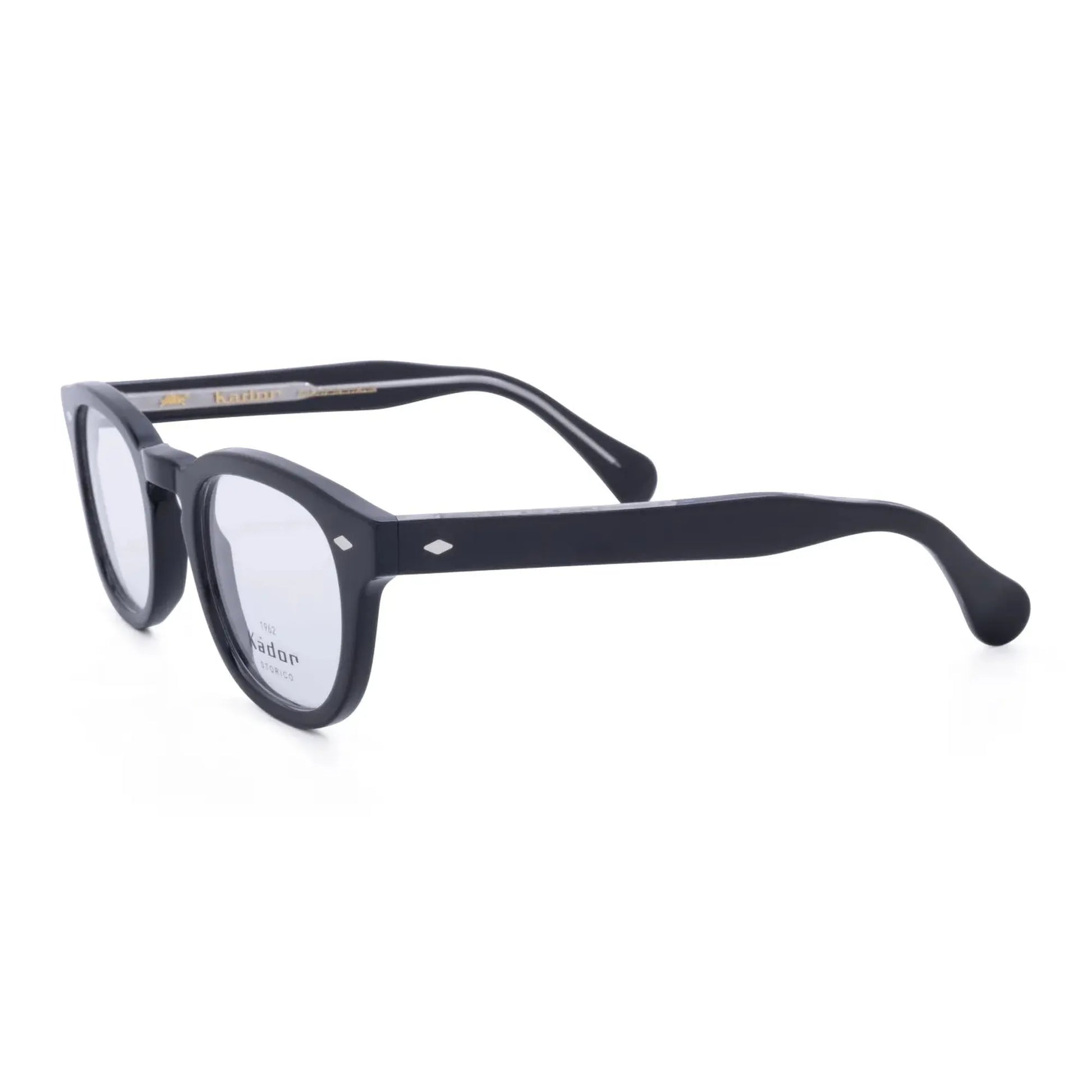 Occhiale da vista Kador Jolly Black - lato - Shop Ottica Mineo