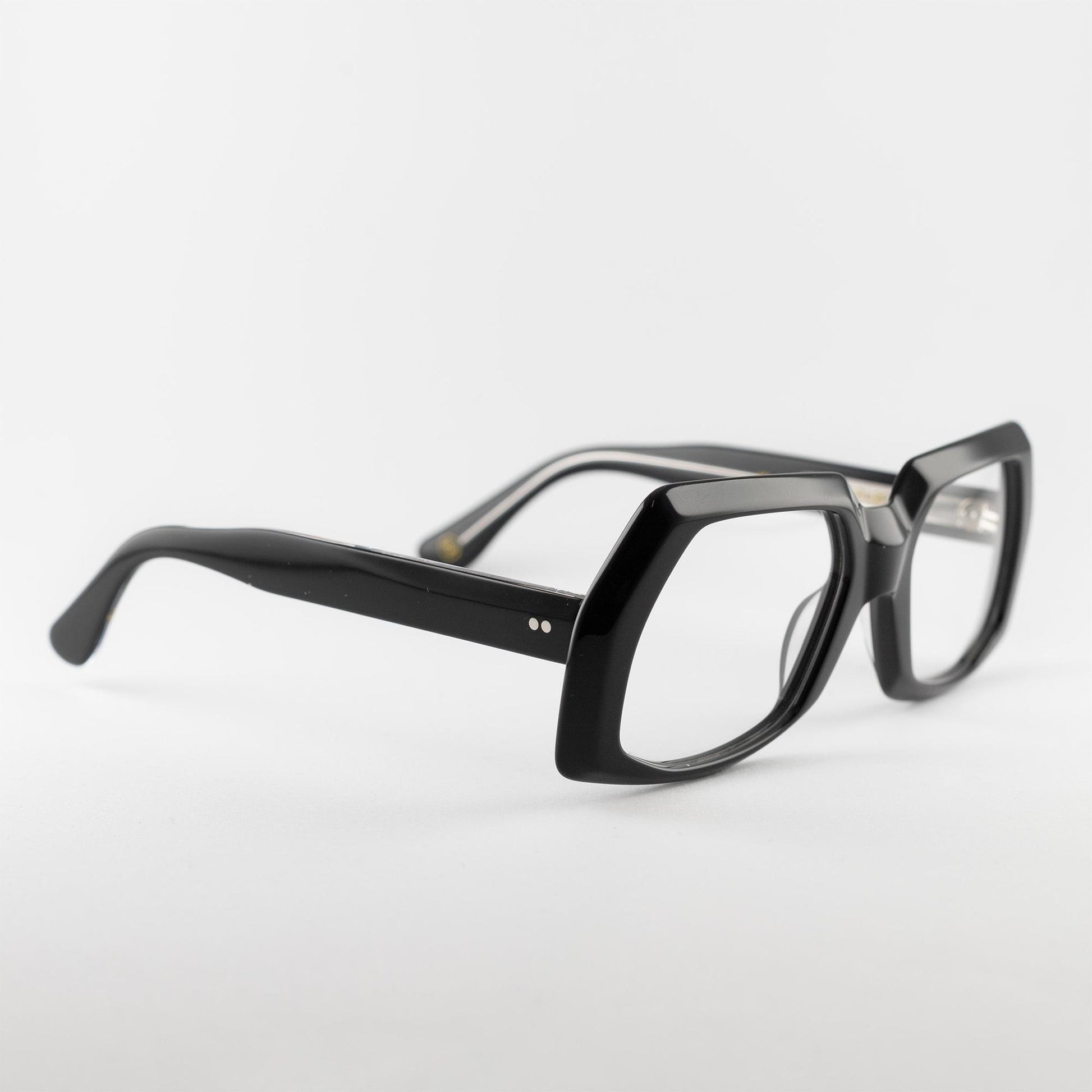 Occhiale da vista Lesca Lunetier KLAR COL.5 Black - lato - Shop Ottica Mineo