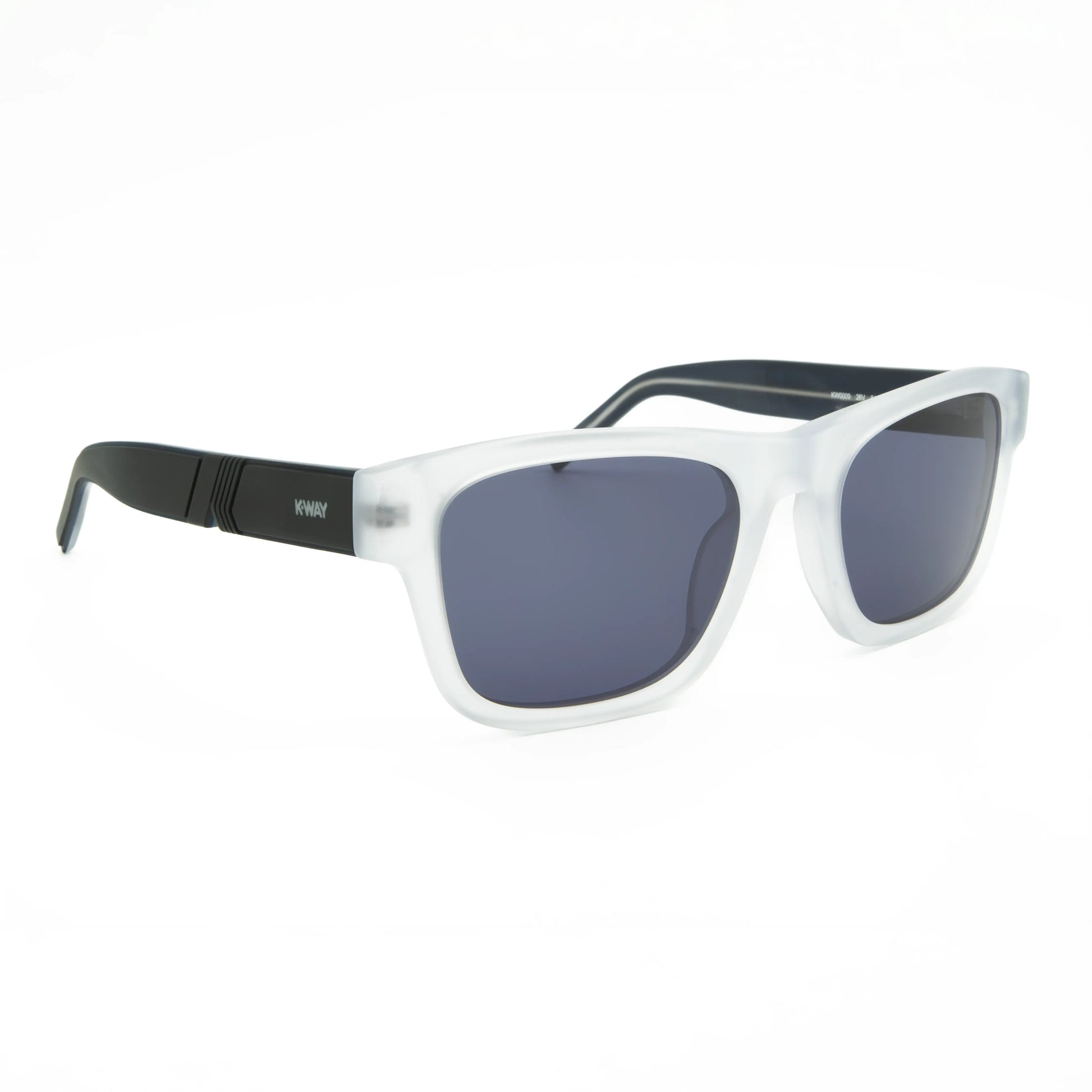 Occhiale da sole K-way KW0009 26V Cristallo/Verde scuro - lato - Shop Ottica Mineo