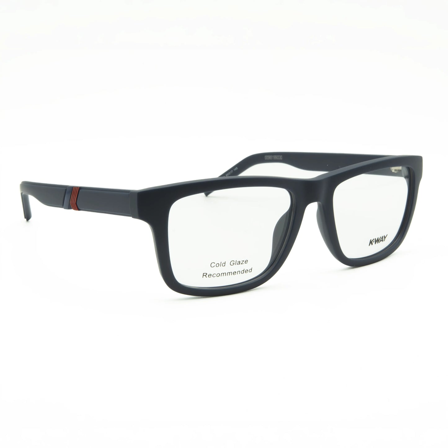 Occhiale da vista K-way KW5025 091 Blu opaco - lato - Shop Ottica Mineo