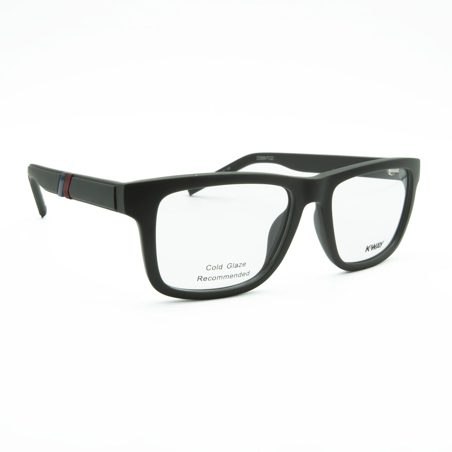 Occhiale da vista K-way KW5025 097 Verde scuro opaco - lato - Shop Ottica Mineo