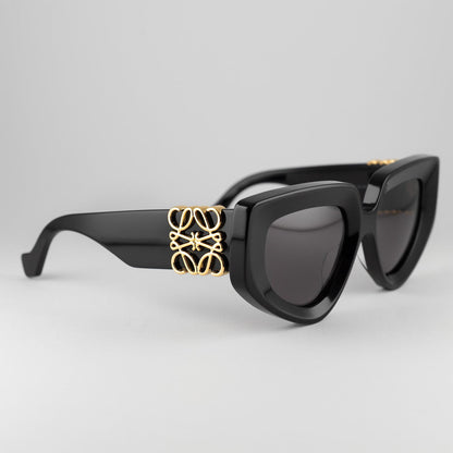 Occhiale da sole Loewe LW40154U 01A Black - lato - Shop Ottica Mineo