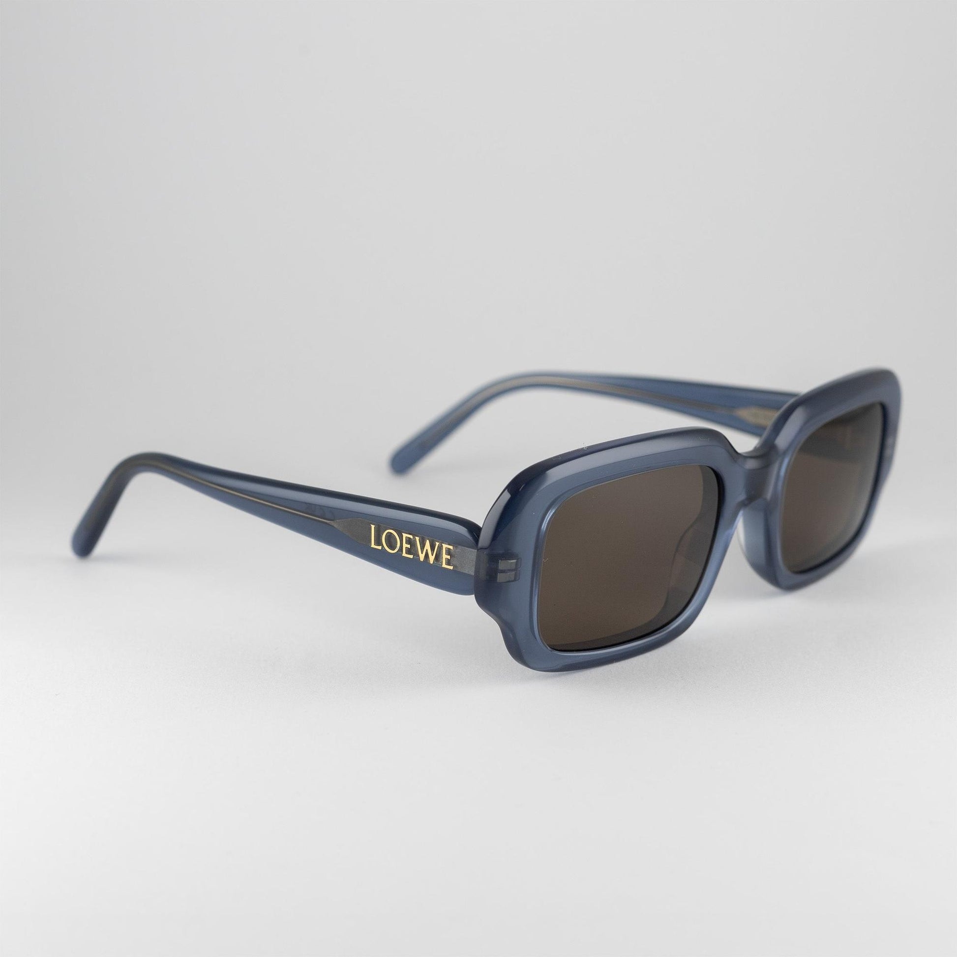 Occhiale da sole Loewe LW40158I 84E Blu - lato - Shop Ottica Mineo