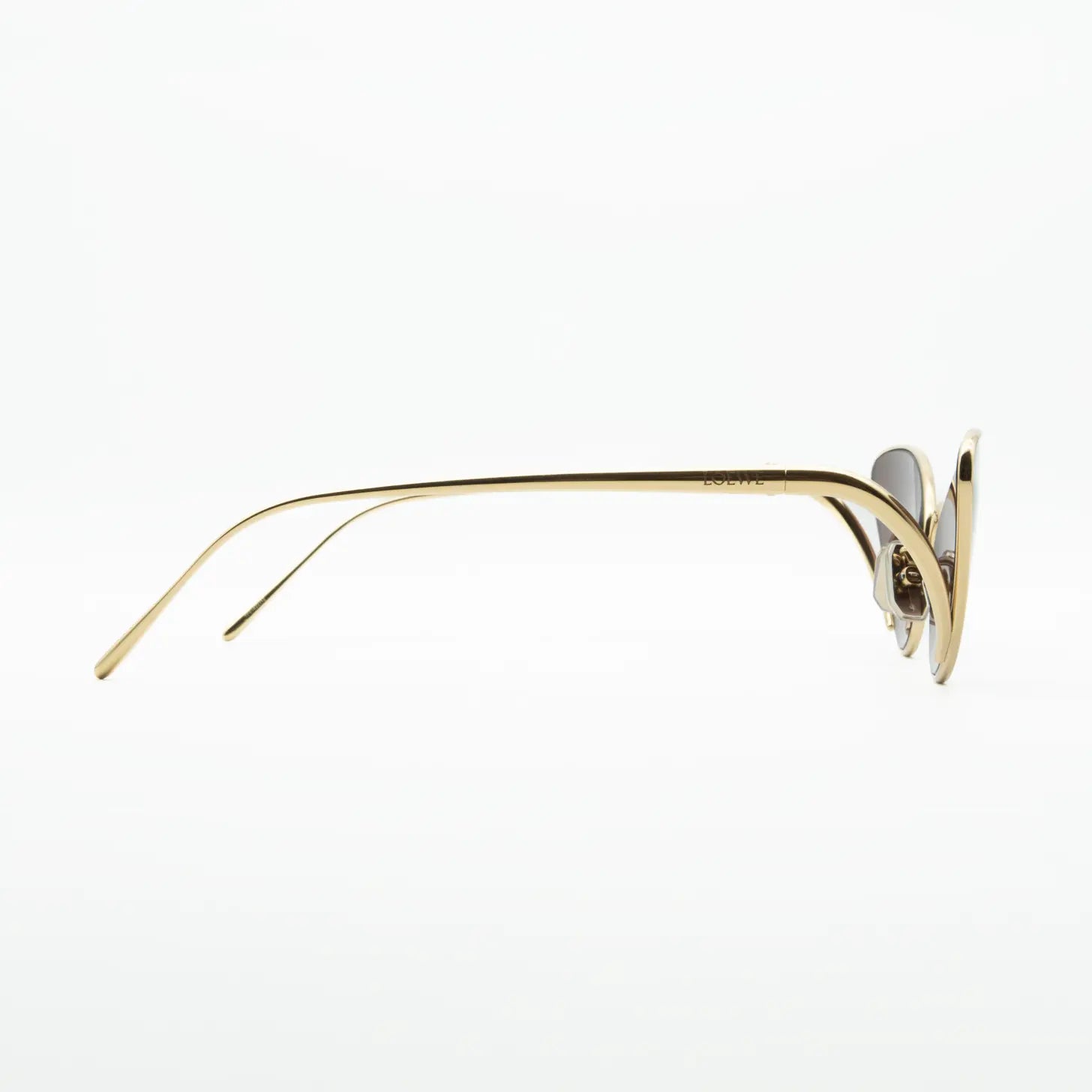 Occhiale da sole Loewe Signature LW40179U 30Y Oro/Viola - dettaglio - Shop Ottica Mineo
