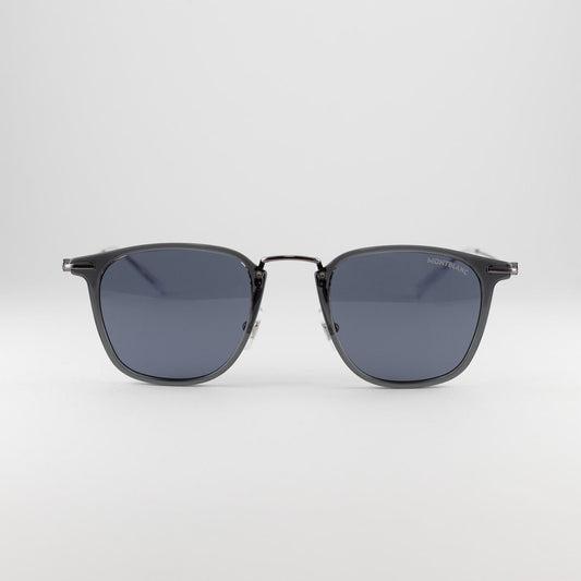 Occhiale da sole Montblanc MB0295S 003 Blu - Shop Ottica Mineo