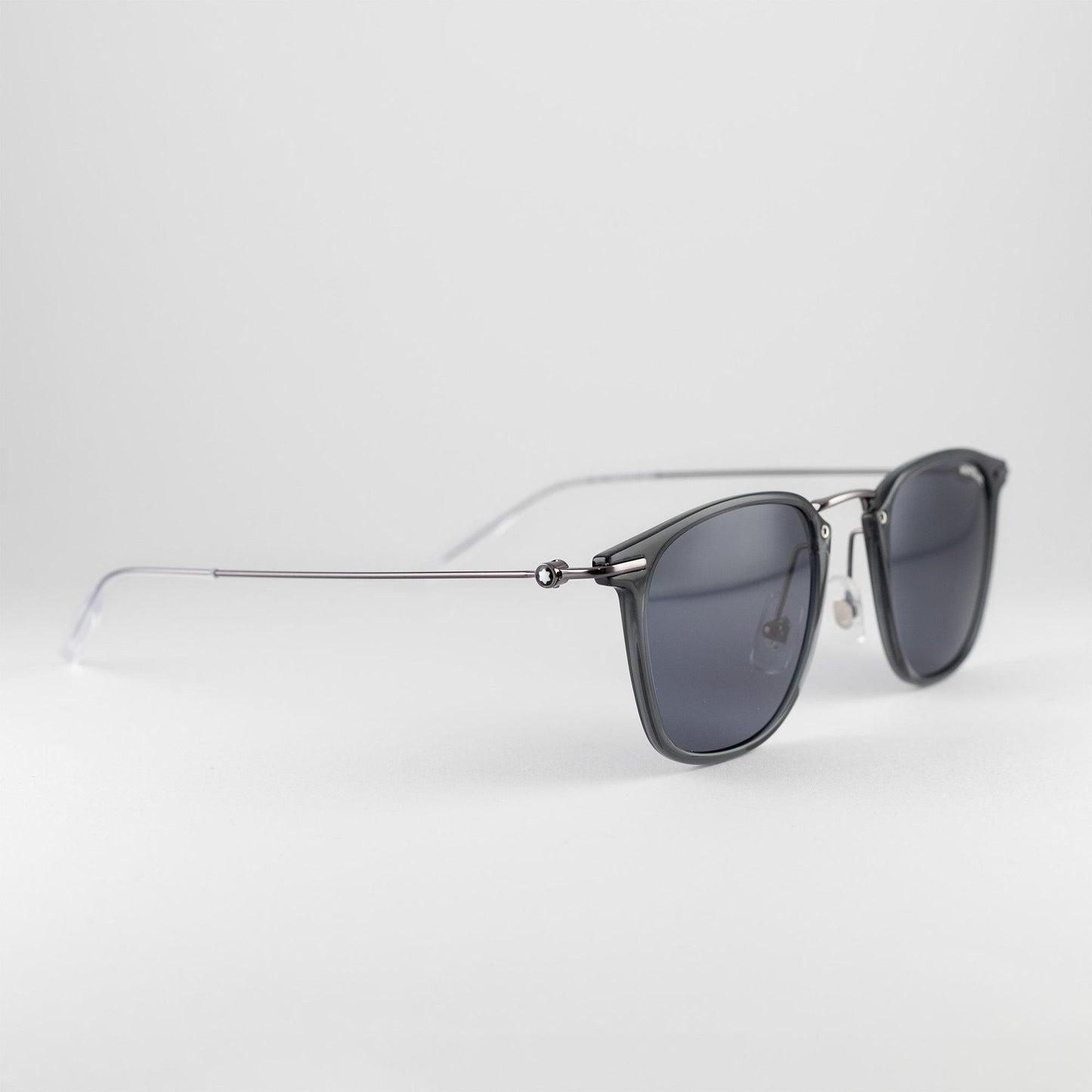 Occhiale da sole Montblanc MB0295S 003 Blu - lato - Shop Ottica Mineo